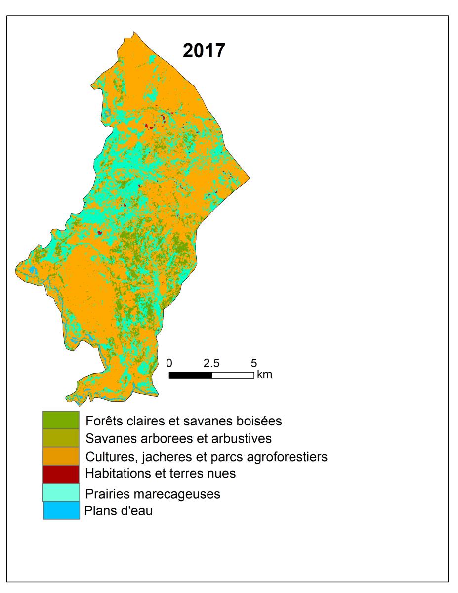 Aire protégée de Galangashi après 1990